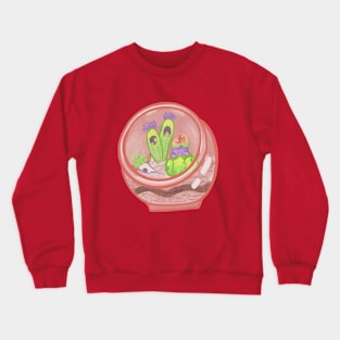 Lovebird Terrarium Crewneck Sweatshirt